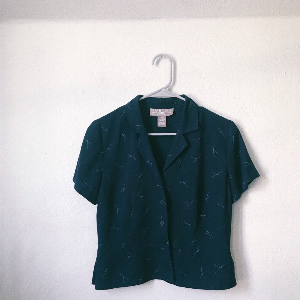 Vintage NORTON patterned top